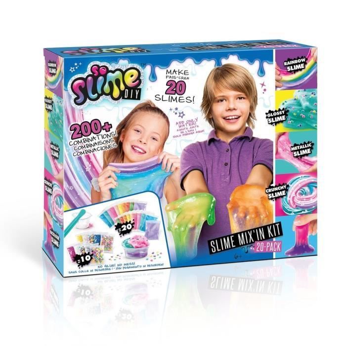 CANAL TOYS - Slime - Mix'in Kit - Pack 20 Slimes - Photo n°5