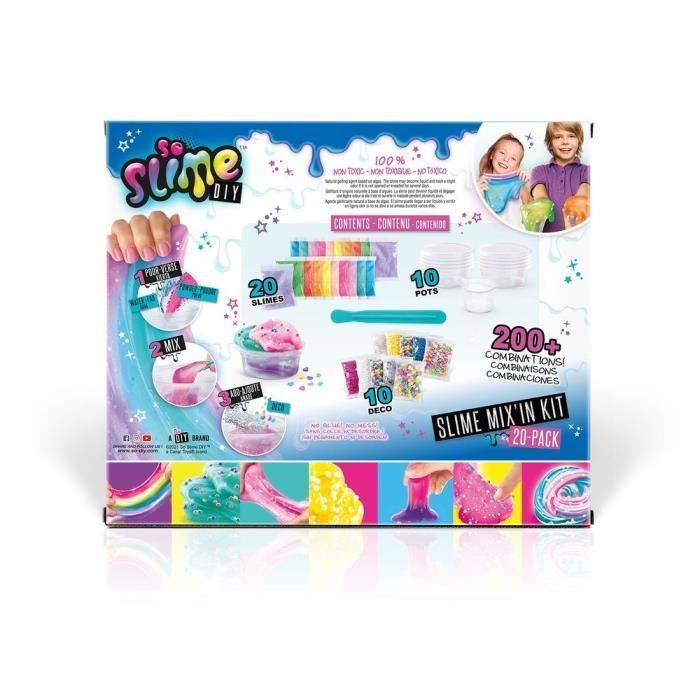 CANAL TOYS - Slime - Mix'in Kit - Pack 20 Slimes - Photo n°6
