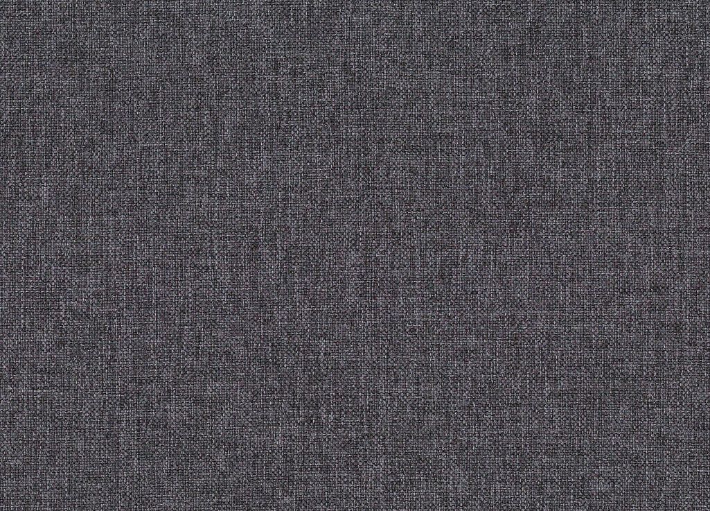 Canapé angle gauche convertible simili noir et tissu gris foncé chinKapitona 270 cm - Photo n°6
