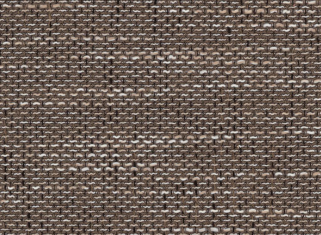 Canapé convertible gauche droit tissu gris chiné et simili noir Pika 260 cm - Photo n°5
