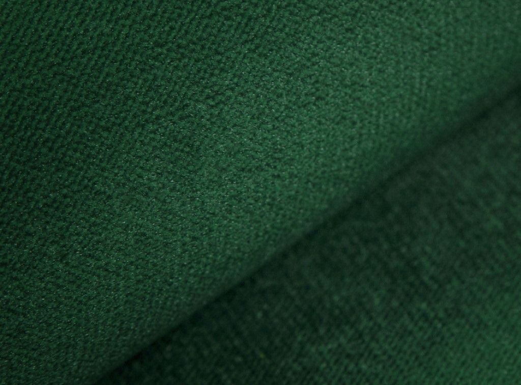Canapé d'angle convertible et réversible velours vert foncé et simili cuir gris Zelly 237 cm - Photo n°7