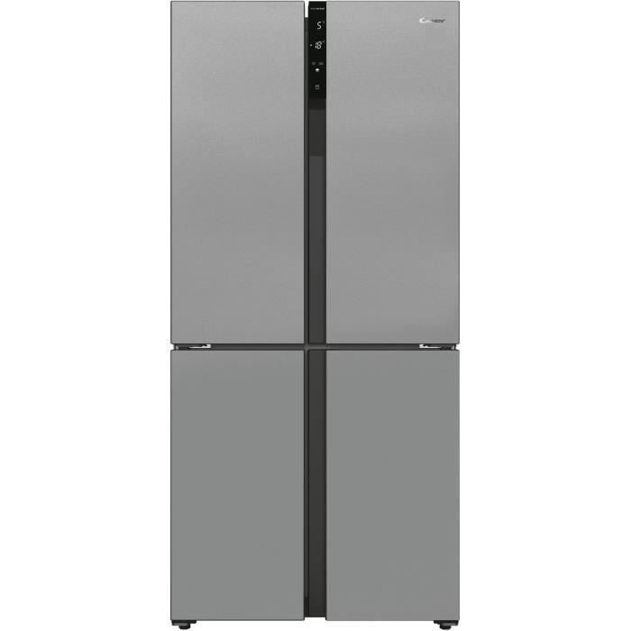 CANDY CSC818FX Réfrigérateur multi-portes - 436 L (288+148) - Total No Frost - Inox - Photo n°1