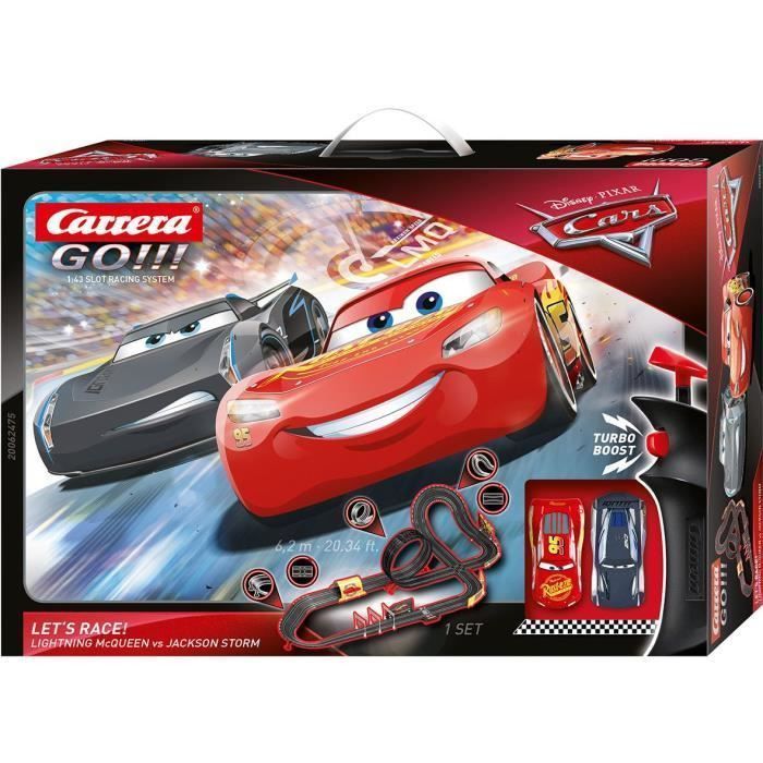 CARRERA GO!!! - 62475 Coffret Disney·Pixar Cars - Let's Race! - Photo n°1