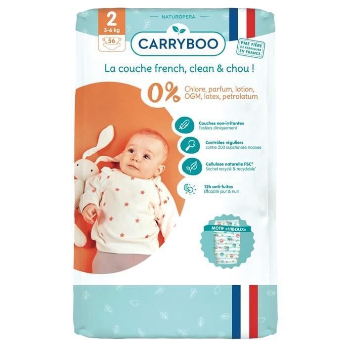 CARRYBOO Couches Taille 2 Jumbo x56 - Photo n°1