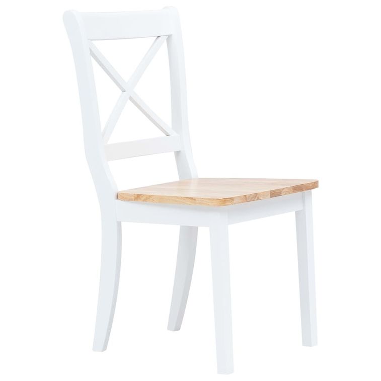 Lot de 6 chaises bois massif Barettes