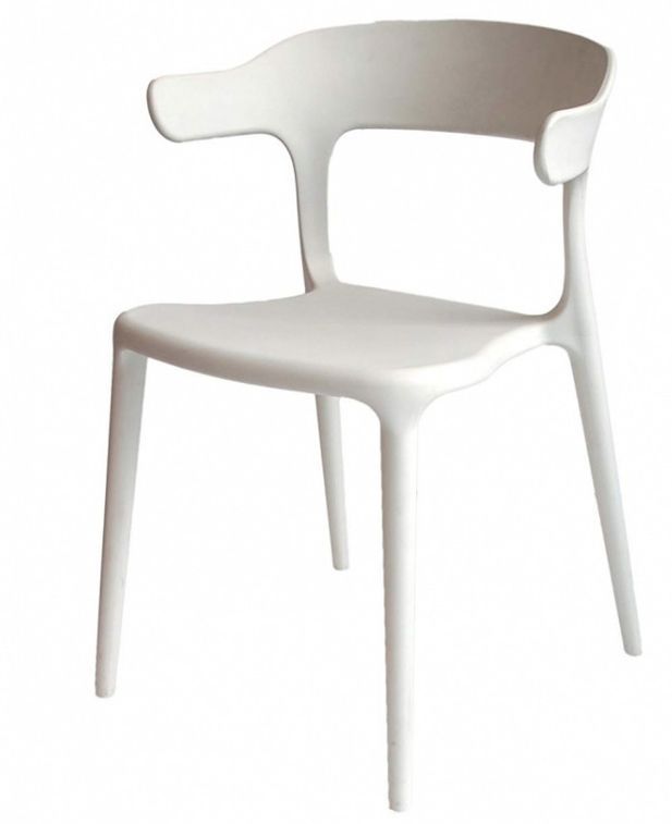 Chaise moderne polypropylène Kara - Lot de 4 - Photo n°9