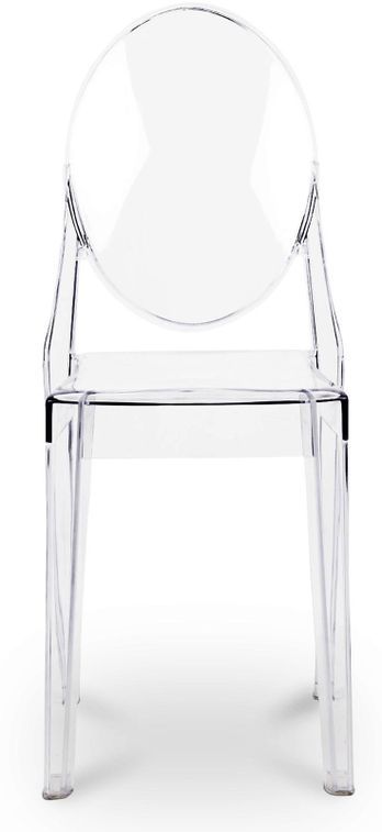 Chaise moderne transparente Eliza - Photo n°2