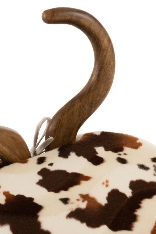 Chaise oreille de vache bois marron Meza D 36 cm - Photo n°8