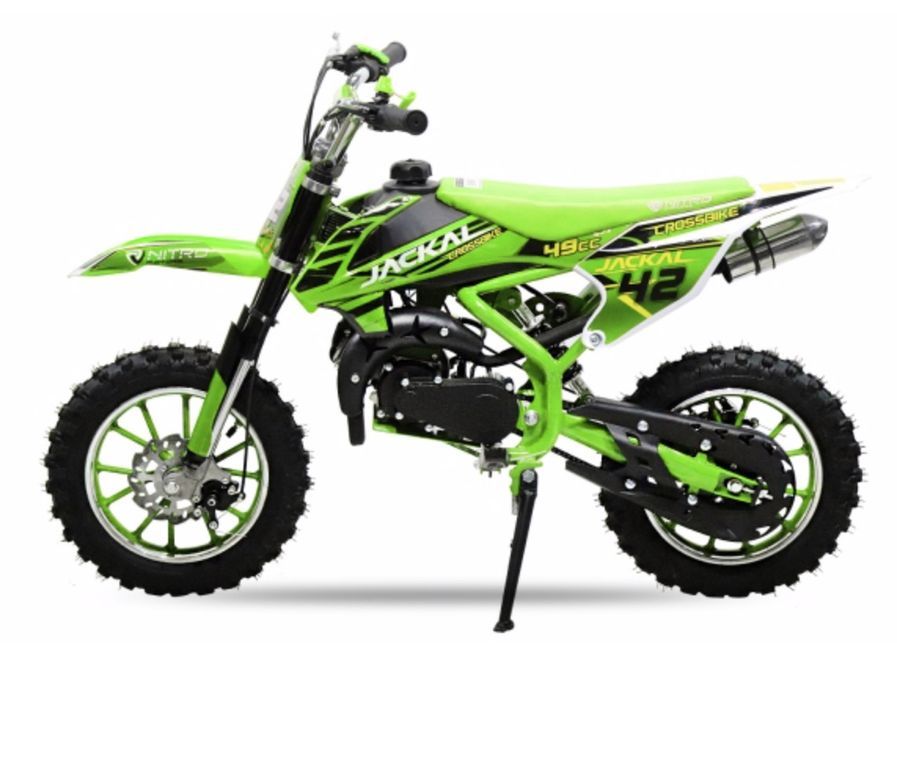 Moto enfant Super cross 49cc 10/10 vert