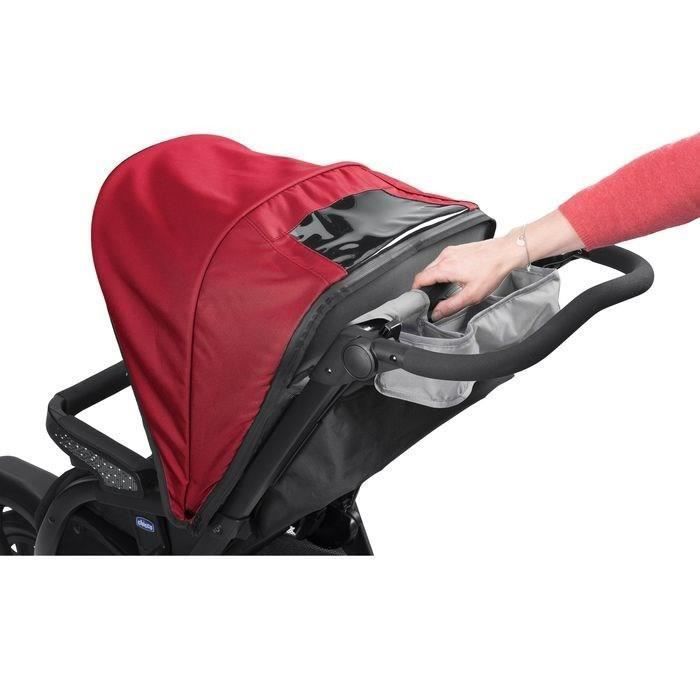 CHICCO Poussette combinée 3 en 1 TRIO SPRINT BLACK Red passion - Cdiscount  Puériculture & Eveil bébé