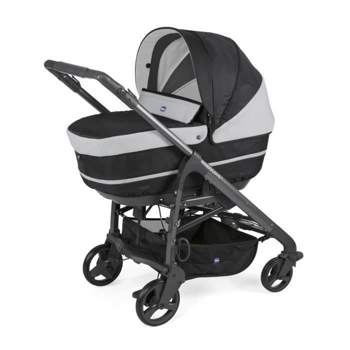 Chicco poussette combinée trio love best sale black