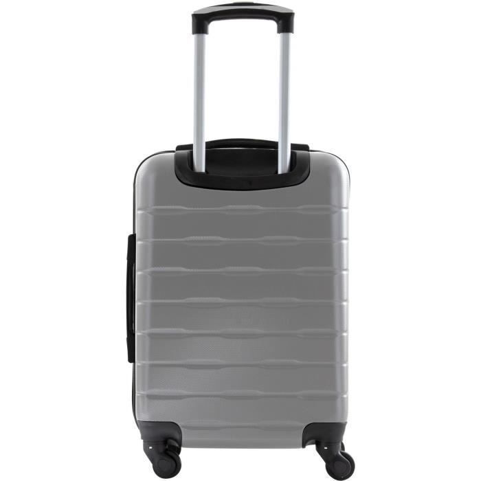 CITY BAG Valise Cabine ABS 4 Roues Silver 2 - Photo n°2