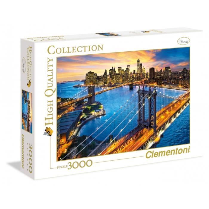CLEMENTONI - 33546 - 3000 pieces - New York - Photo n°1