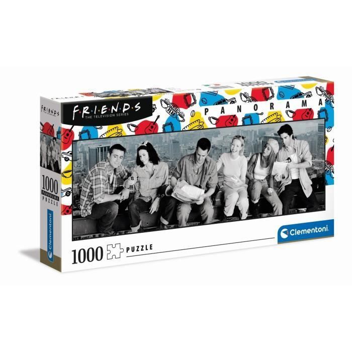 Clementoni - 39588 - Friends - Panorama 1000 pieces - Photo n°1