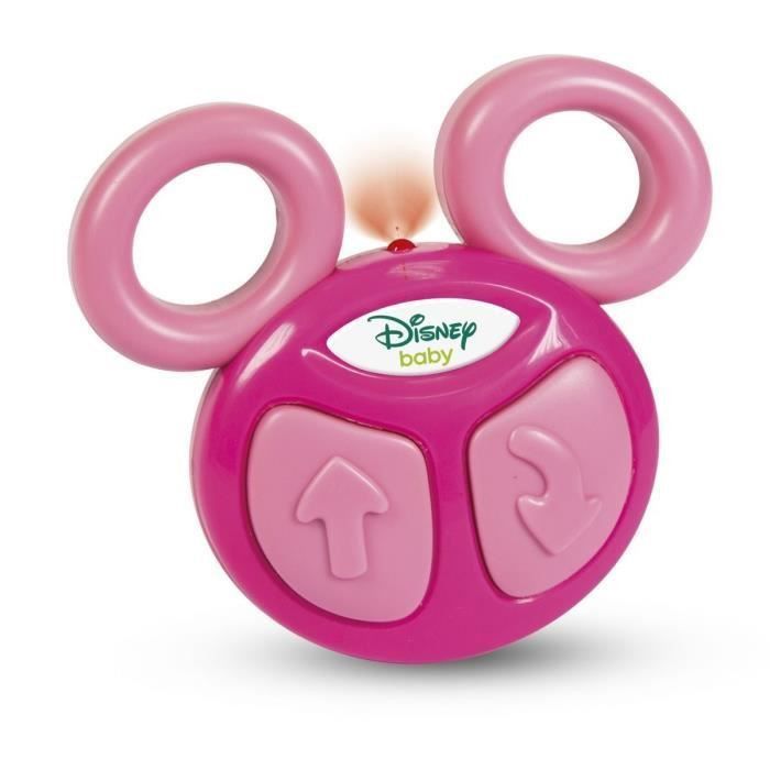 CLEMENTONI Disney Baby - Voiture Radiocommandée Minnie - Jeu d'éveil