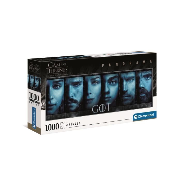 Clementoni - Game of Thrones - Panorama 1000 pieces - Photo n°1