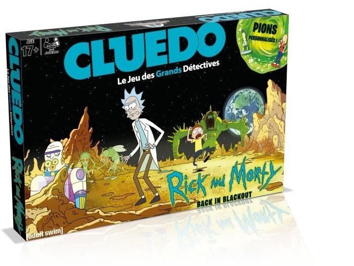 CLUEDO - Rick et Morty - Jeu de societé - Version française - Photo n°1