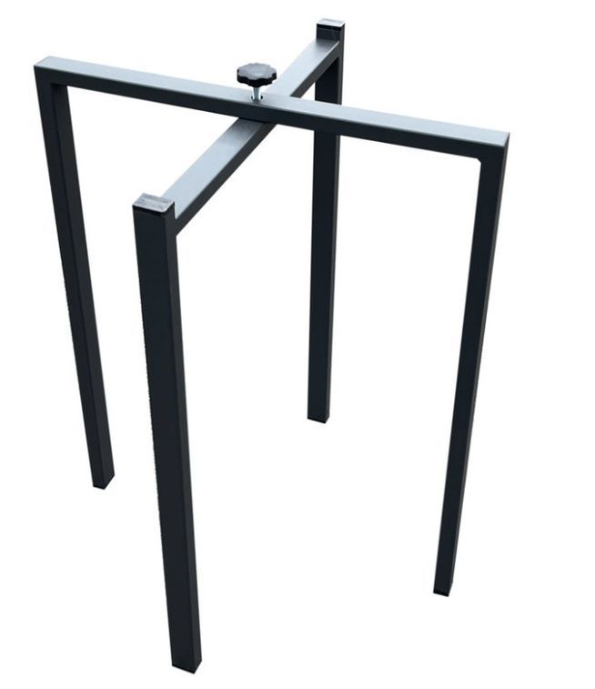 Console extensible bois noyer et pieds blanc 40 à 196 cm 8 places Ribo - Photo n°7