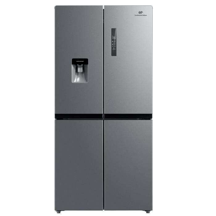 CONTINENTAL EDISON CERANF544DDIX - Réfrigérateur multi portes - 467 L Inox - Photo n°1
