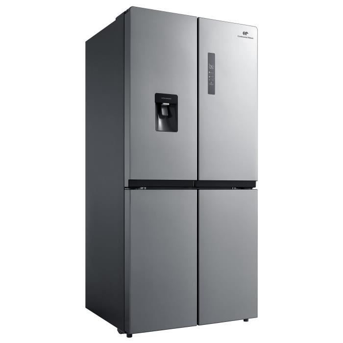CONTINENTAL EDISON CERANF544DDIX - Réfrigérateur multi portes - 467 L Inox - Photo n°2