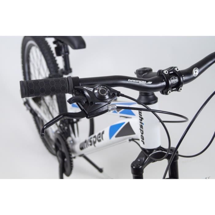 CORELLI - Vélo VTTWHISPER WL301 - 24 - 21 vitesses - Fille - Blanc /bleu/noir - Photo n°4