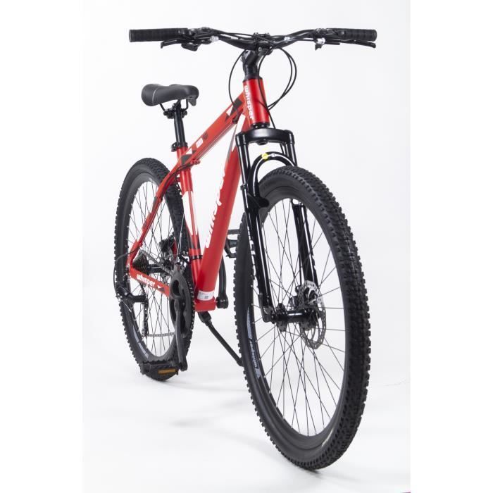 CORELLI - Vélo VTTWHISPER WM401 -27,5- Cadre L - 24 vitesses - Disques mécaniques - Homme - Rouge /blanc/noir - Photo n°2