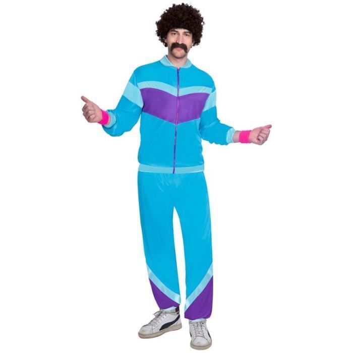 Costume adultes 80's homme Shell Suit taille Standard - Photo n°1