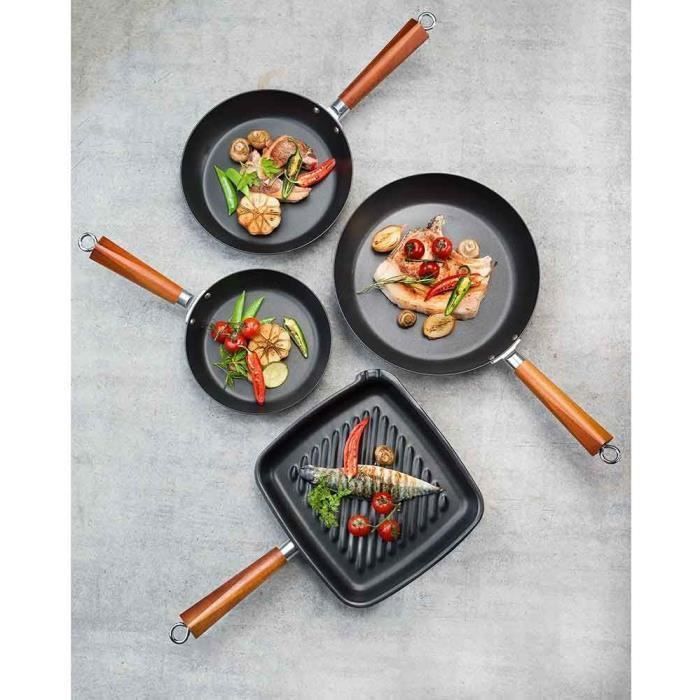 Cosy&Trendy 3607937 poele a Grill Authentic Cook 26X24 cm - Photo n°2