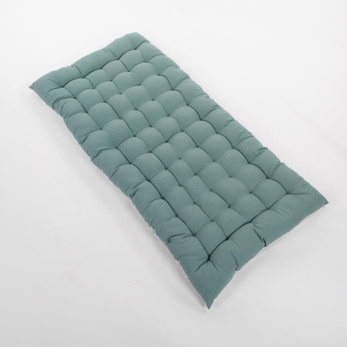 COTTON WOOD Coussin de palette - Souple futon - Coton - Imprimé Deep Graphik - 60x120x5 cm - Photo n°2
