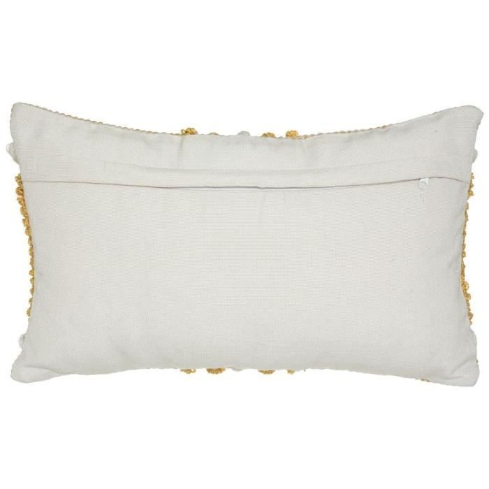 Coussin recycle Row - 30 x 50 cm - Ocre - Photo n°2