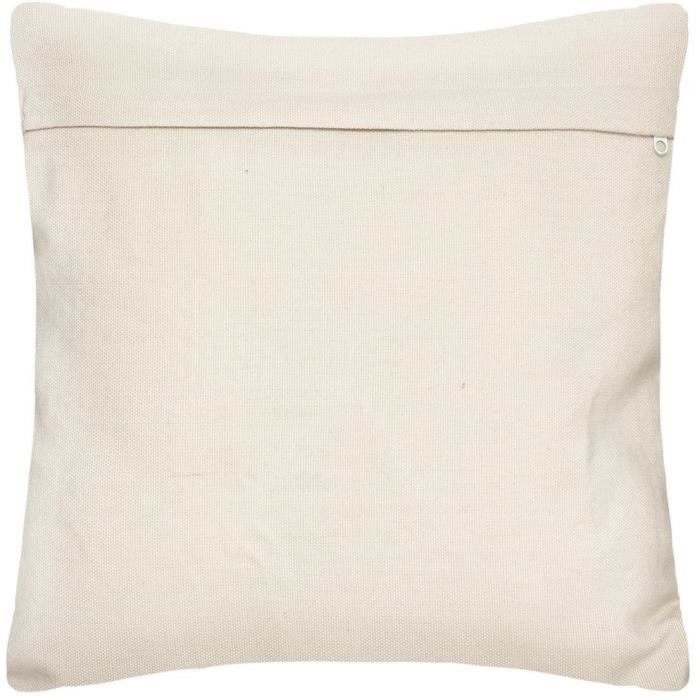 Coussin recycle Row - 45 x 45 cm - Ocre - Photo n°2