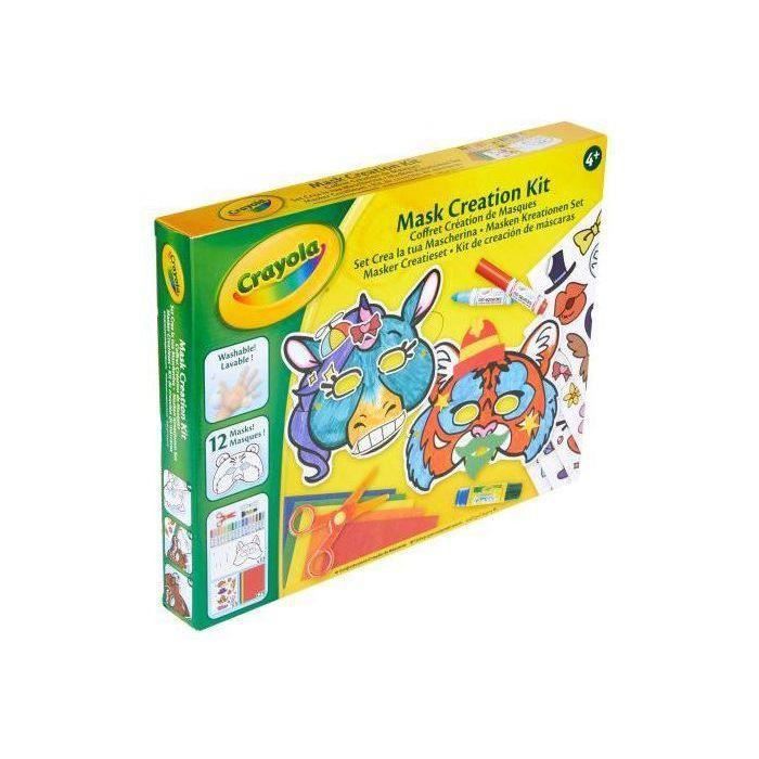 Crayola - Coffret Création de Masques - Activités pour les enfants - Kit Crayola - Photo n°1