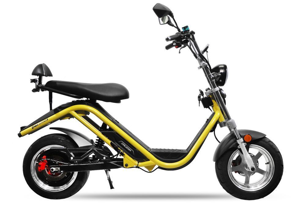 Cruzer i12 2100W jaune Scooter électrique homologué - Photo n°4