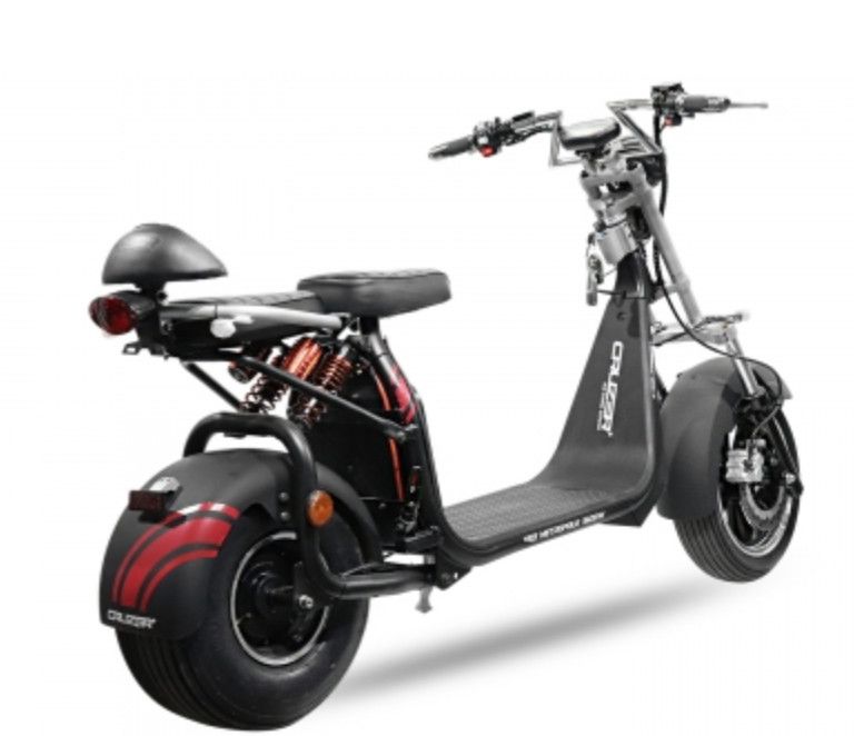 Cruzer S12 1500W lithium noir scooter électrique homologué - Photo n°2