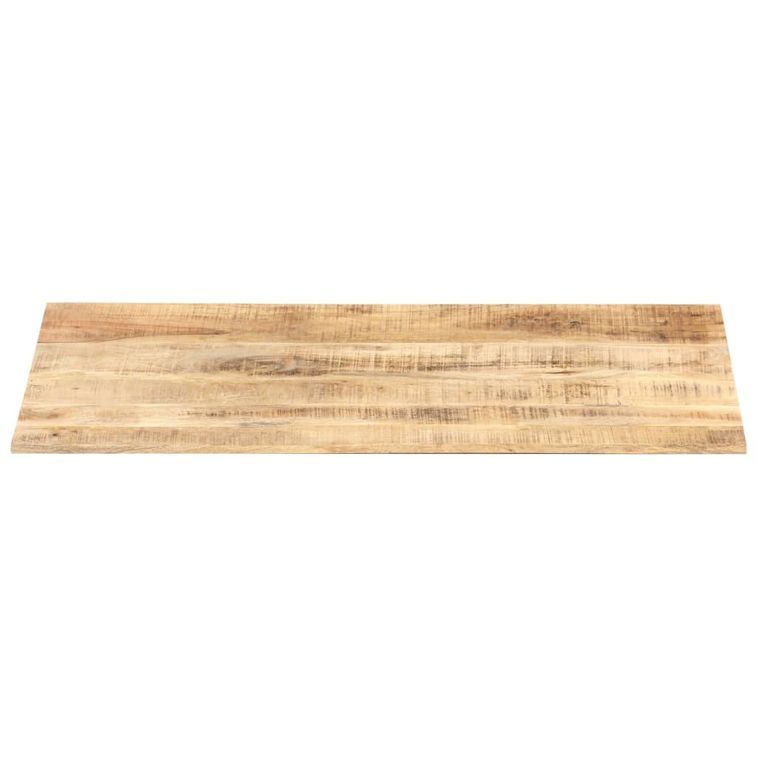 Dessus de table Bois de manguier solide 15-16 mm 100x60 cm - Photo n°4