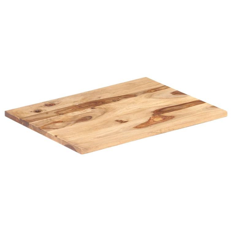 Dessus de table Bois solide 25-27 mm 60x90 cm - Photo n°8