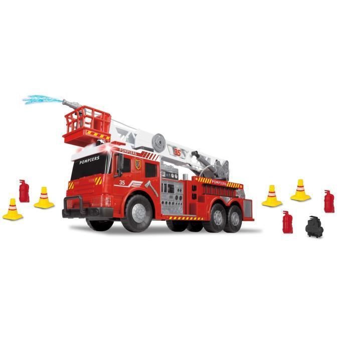 DICKIE - Camion pompiers filoguidé 62cm rouge - Photo n°2