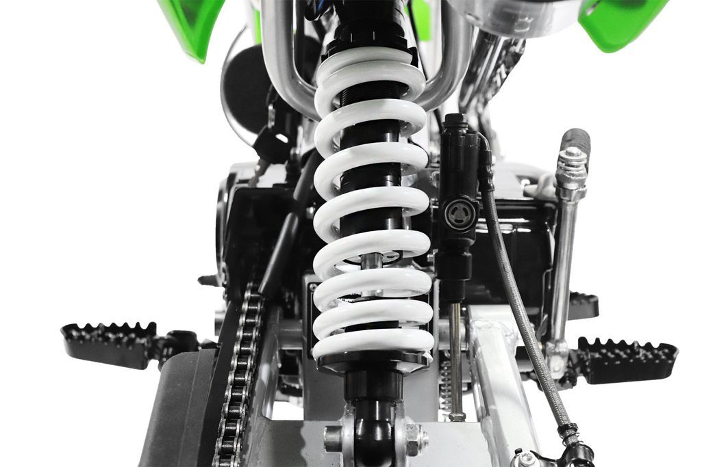 Dirt bike 125cc NXV 17/14 boite mécanique 4 temps e-start vert - Photo n°8
