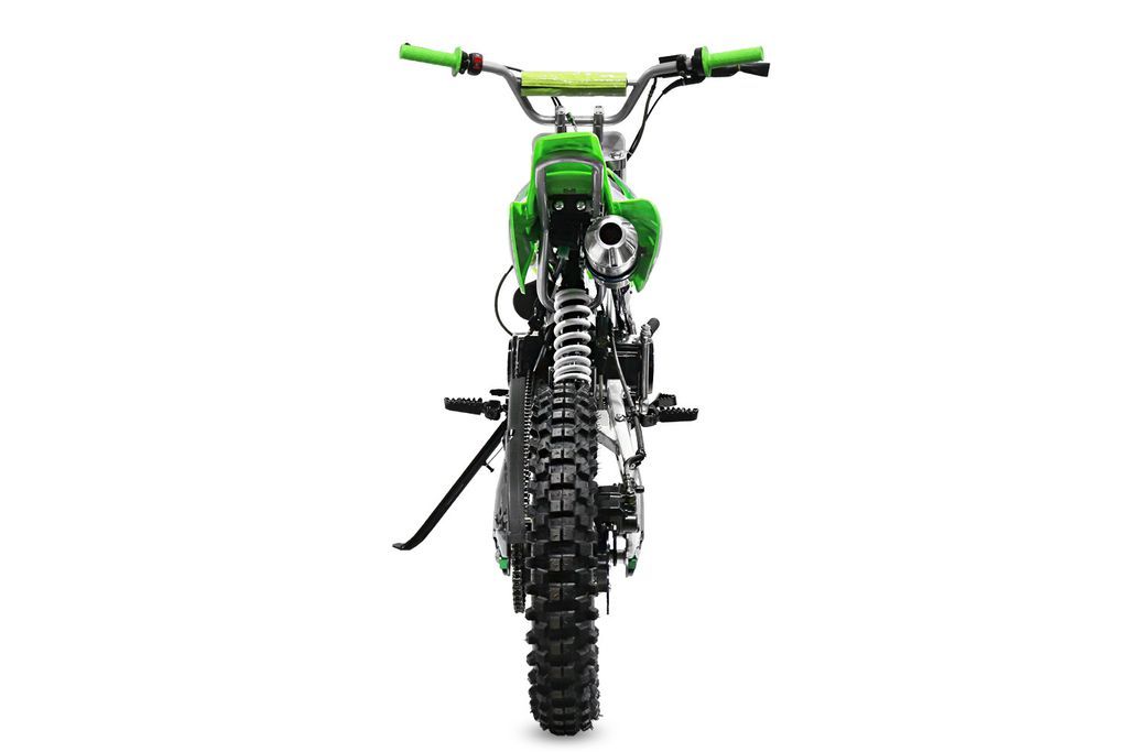 Dirt bike 125cc NXV 17/14 boite mécanique 4 temps e-start vert - Photo n°10