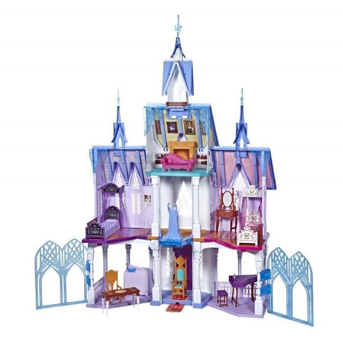 Disney La Reine des Neiges 2 - L'Extraordinaire Château d'Arendelle des poupees Elsa et Anna - 1m50 de haut - 4 étages - Photo n°1