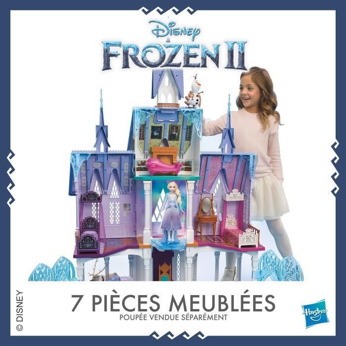 Disney La Reine des Neiges 2 - L'Extraordinaire Château d'Arendelle des poupees Elsa et Anna - 1m50 de haut - 4 étages - Photo n°5