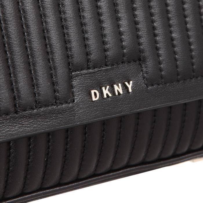 DKNY Petit sac fondu R361080603 GANSEVOORT Noir Femme - Photo n°4