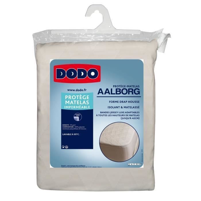 DODO Protege matelas Aalborg - Matelassé et imperméable - 90x190 cm - Photo n°1