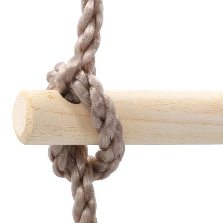 Échelle de corde pour enfants 290 cm Bois - Photo n°5