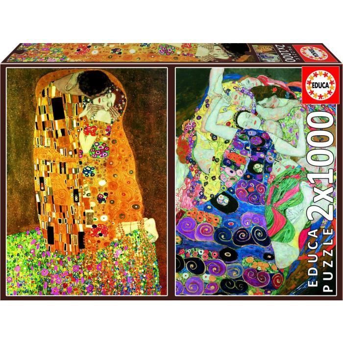 EDUCA - 18488 - 2x1000 Gustav Klimt - Photo n°1