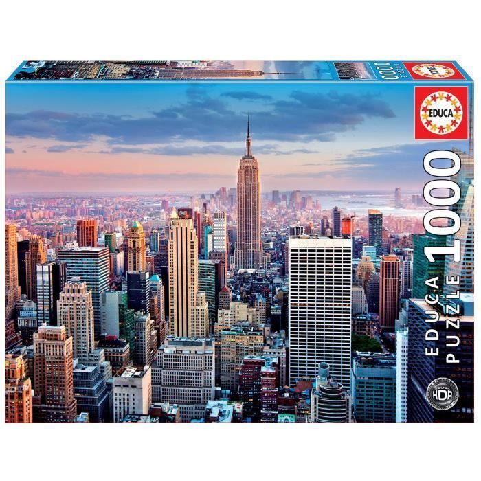 EDUCA - Puzzle 1000 pieces - Midtown Manhattan, New York - Photo n°1