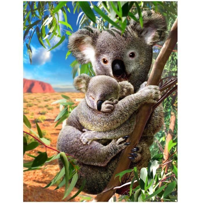 EDUCA - Puzzle - 500 Koala and Cub - Photo n°1