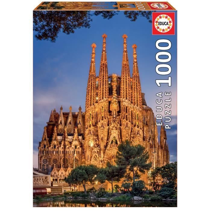 EDUCA - Puzzle Sagrada Familia 1000pcs - Photo n°1