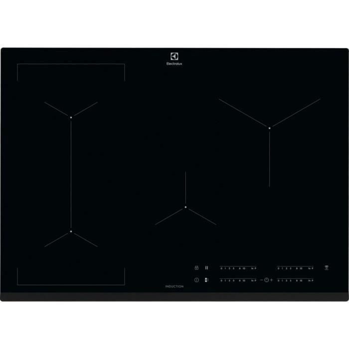 ELECTROLUX EIV734 - Table de cuisson Induction - 4 foyers - 7350 W - 15 positions de puissance - Noir - Photo n°1
