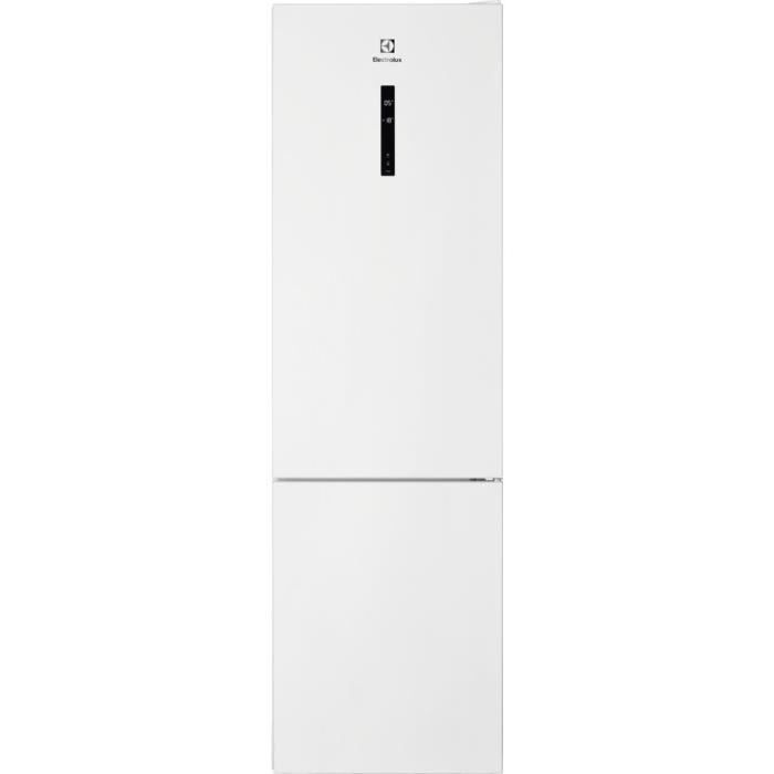 ELECTROLUX LNC7ME34W2 - Réfrigérateur congélateur bas - 360L (244+94) - No Frost - A++ - L60x H201cm - Inox - Photo n°1
